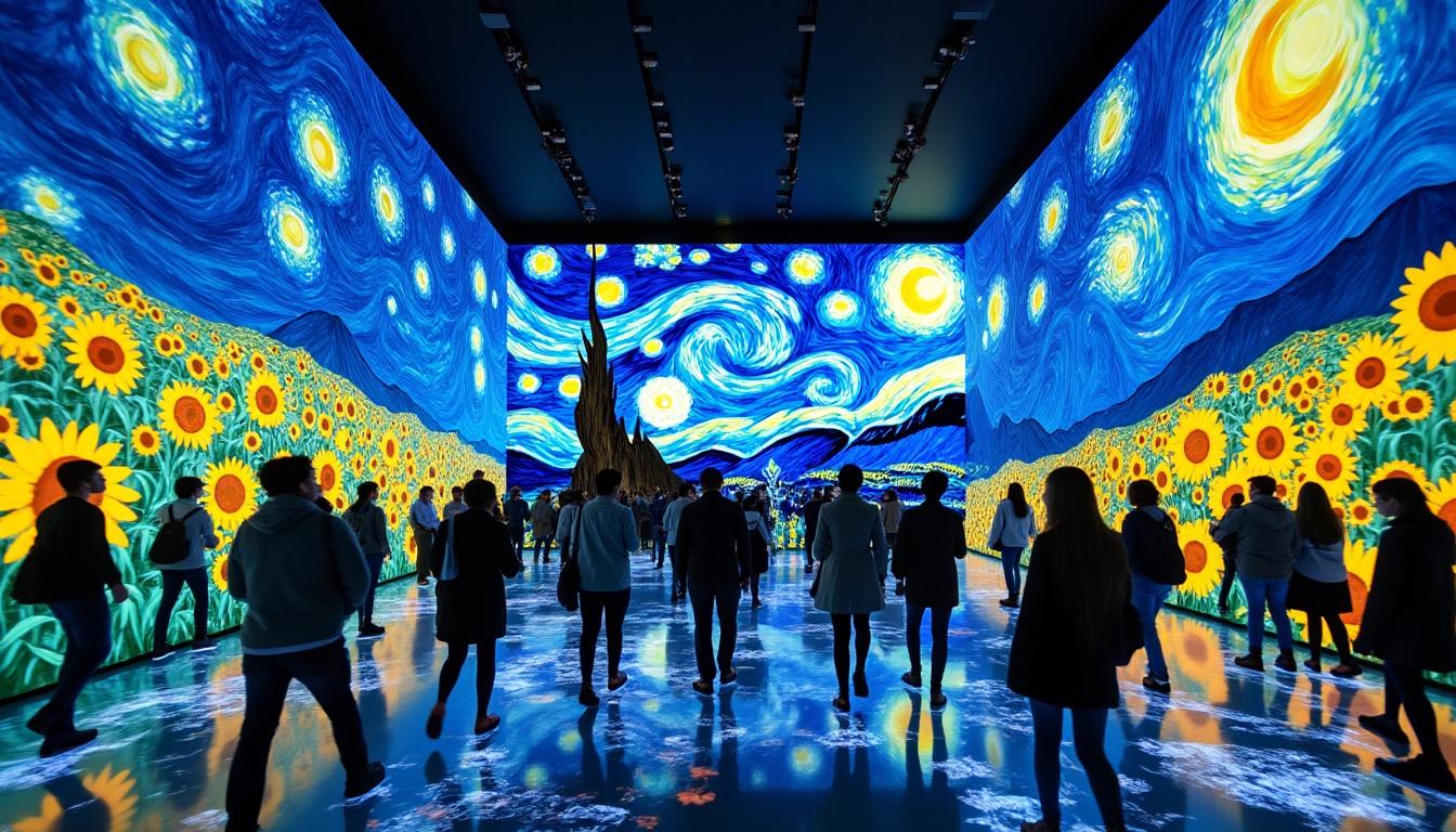 plongez au cœur de l'art avec l'exposition immersive van gogh à lyon en 2026. une expérience unique pour revivre les chefs-d'œuvre du peintre dans un cadre innovant et captivant.