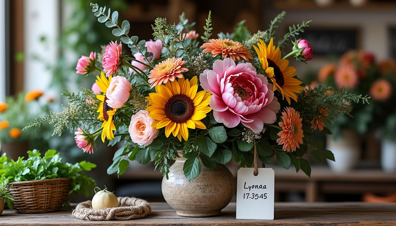 découvrez un fleuriste à lyon, un artisan passionné qui crée des bouquets uniques et personnalisés pour toutes vos occasions.