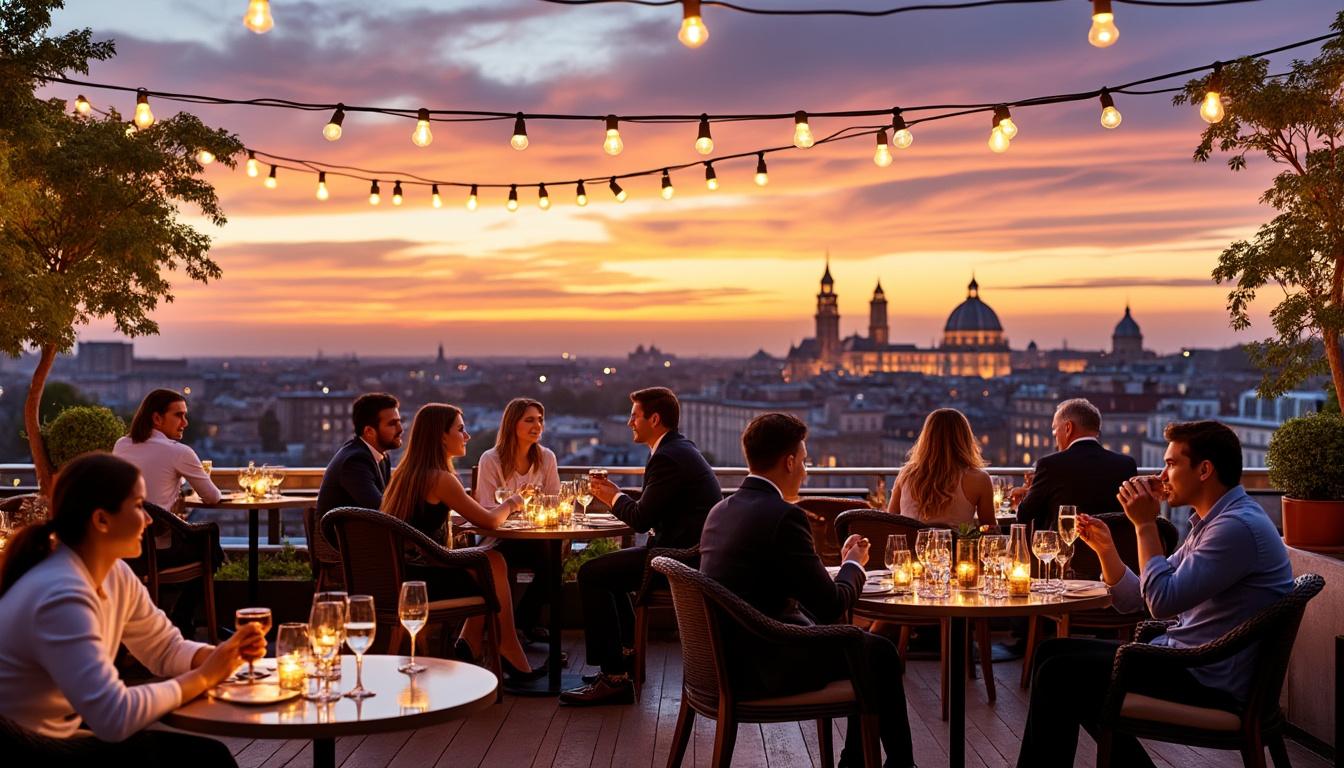 explorez les meilleurs rooftops de lyon pour profiter d'une vue imprenable sur la ville tout en dégustant un cocktail dans une ambiance unique.