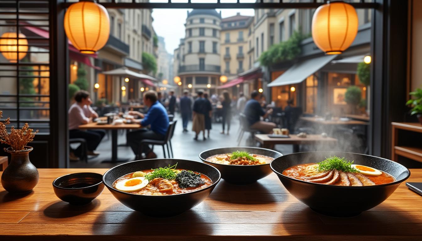 découvrez les meilleures adresses pour déguster des ramen savoureux à lyon en 2026. guide complet des restaurants incontournables pour les amateurs de ramen.